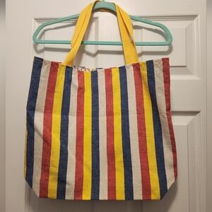Stripe Colorful Tote Bag